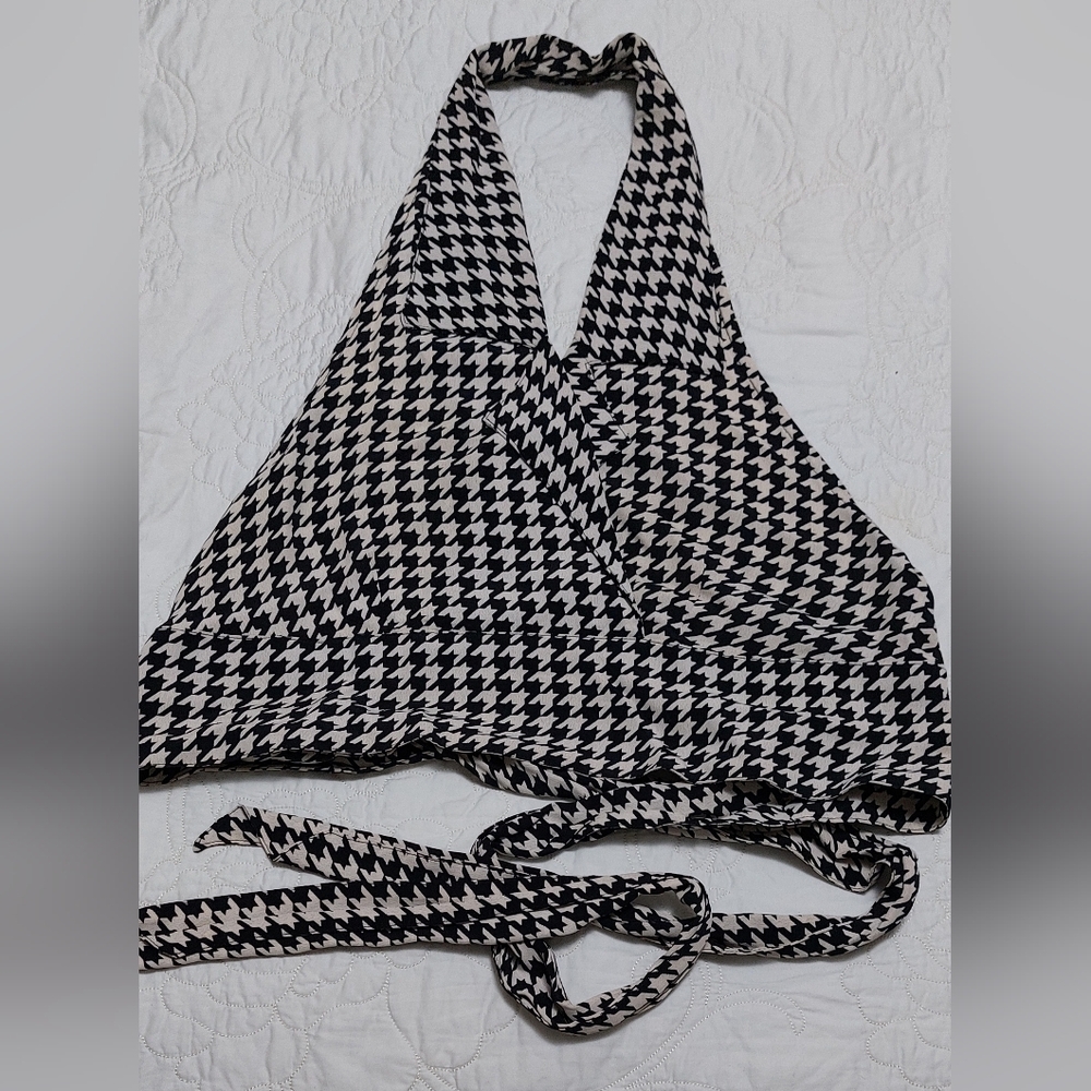 Elegant Wrap Around Halter Top